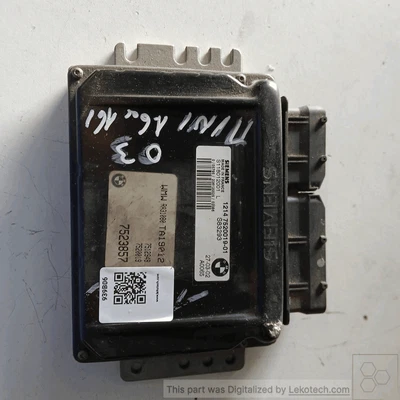 12147557395 Centralina iniezione  MINI MINI (R50/R53) 1.6 16V Cooper Ber. - Immagine 1 di 2