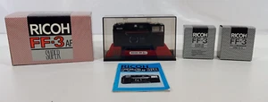 Ricoh FF-3 AF Super 35mm Camera w/Close Up Adaptor & Tele Conversion Lens - Picture 1 of 14