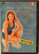 SCW Fitness Education Moms In Motion Pregnant Plunge workout DVD Aquatic water