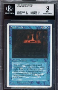 Artefacto de robo Magic/MTG Summer Magic como nuevo BGS 9 ~ 9 QUAD++ ~ ¡¡MÁS RARO QUE ALFA!!! - Imagen 1 de 2