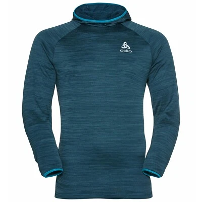 Odlo Millennium Element Warm Herren Midlayer, Hoody, Kapuzenpullover