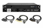 Flock Audio PATCH LT Patchbay | 4 Custom 12ft. Standard Mogami DB25 Cables