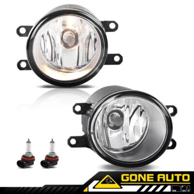 Fit For 2009-2013 Toyota Venza T4 Pair Fog Light Clear Lens Replacement LH RH — 第 1/4 张图片