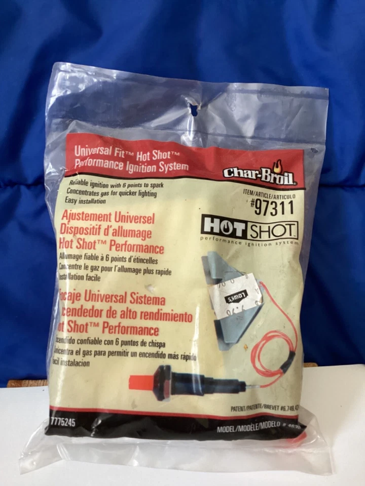 Char-Broil Hot Shot Performance IGNITOR Model 4681 1r
