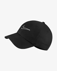 Nike Cappellino Sportswear Heritage 86, Unisex - 010 (Nero/Bianco) - Imagen 1 de 5