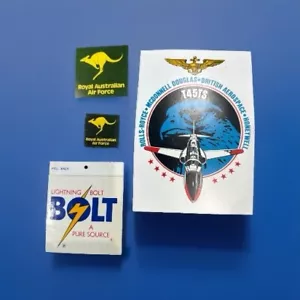 New T45TS Rolls Royce McDonnell Douglas British Aerospace Sperry Sticker & RAAF - Picture 1 of 4