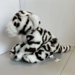 Animal Alley Leopardo de las Nieves 13" Blanco Realista Peluche Gato Juguetes R Us - Imagen 1 de 15