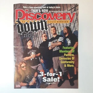 Discovery BMG Music Catalog Down NOLA Pantera Phil Anselmo COC Heavy Metal - Foto 1 di 1