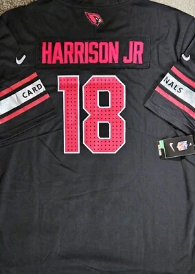 Camiseta Nike Marvin Harrison Jr. Arizona Cardinals NFL Talla XL ¡CUELLO PANDILLA PÁJARO! Foto 1 de 2
