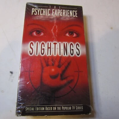 SIGHTINGS The Psychic Experience (1991) Sealed VHS Paramount TV Show ESP Astral - Image 1 of 2