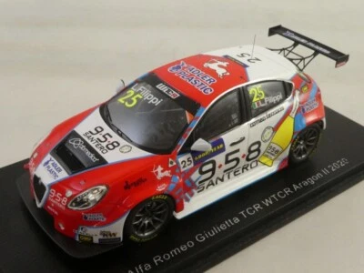 Spark Alfa Romeo Giulietta #25 Filippi TCR WTCR Aragon II 2020 1/43 S8972 - Immagine 1 di 3