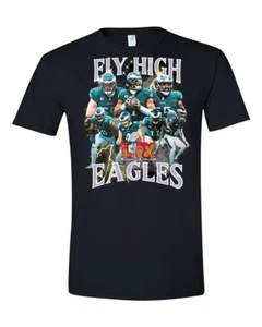 New Graphic -Philadelphia Eagles Champions, Super Bowl LIX Short Sleeve TEES!! - Picture 1 of 2