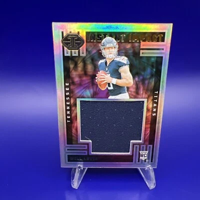 2023 Panini Illusions Instant Impact RC Tennessee Titans WILL LEVIS #II-WLS - Image 1 of 4