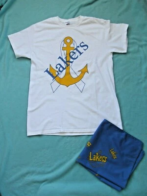 Lake Superior State University Lakers T - Shirt & Hankerchief - Image 1 of 4