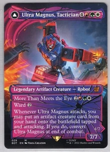 1x Ultra Magnus, Tactician *Borderless* - Universes Beyond: Transformers - Foto 1 di 1