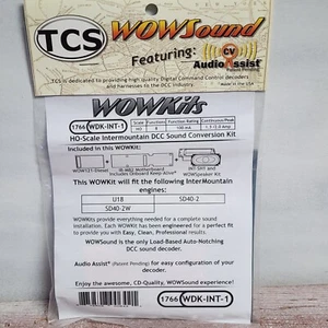 TCS 1766 - WDK-INT-1 WOWKit Complete Sound Conversion Fit Intermountain U18 SD40 - Picture 1 of 4