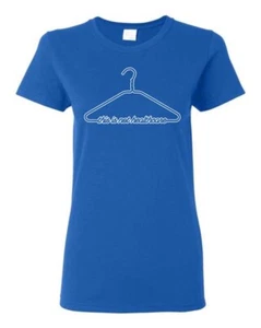 This is Not Heath Care Coat Hanger Pro Choice Junior Fit Damas Camiseta 169 - Imagen 1 de 36