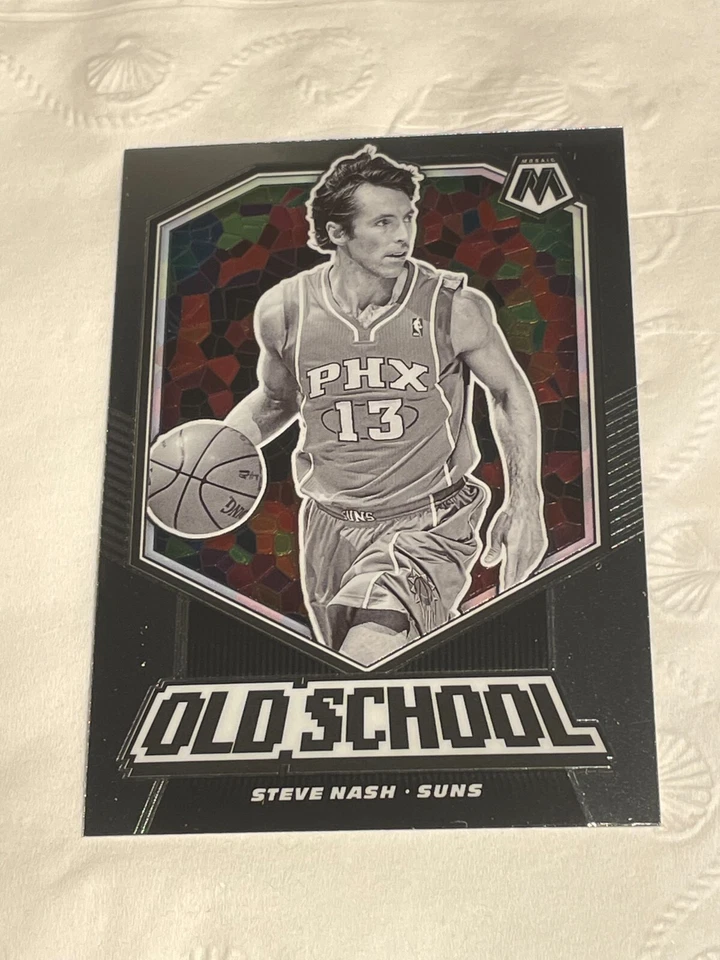 2019-20 Panini Mosaic Old School Steve Nash #1 Phoenix Suns  - Image 1 of 1