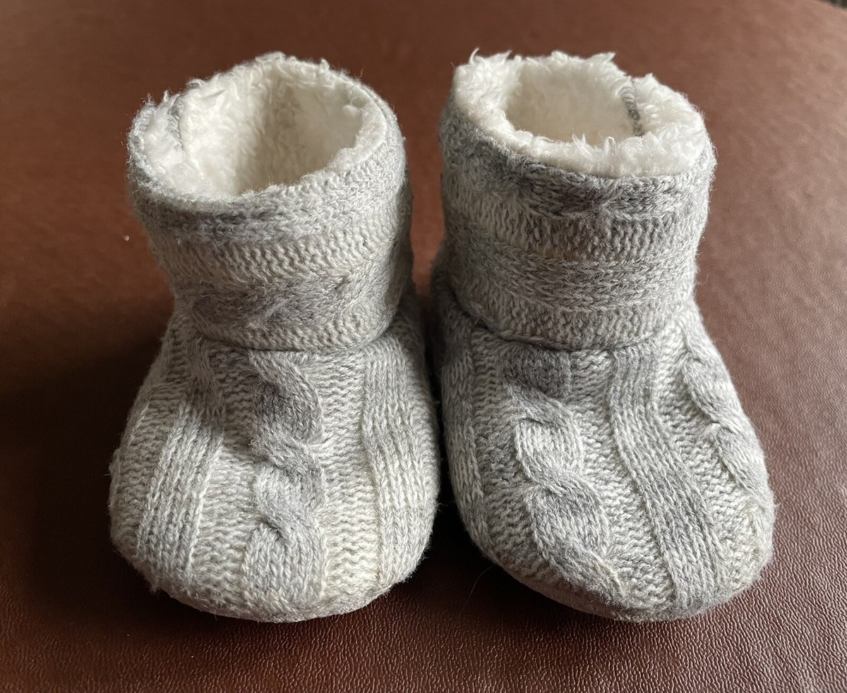 Infant Slippers Gerber Baby Fleece Booties Non-Skid Slippers