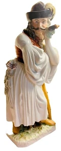 "Estatuilla grande vintage de pastor lúgubre húngaro tradicional de 12"" HEREND ~ Como nueva" - Imagen 1 de 6
