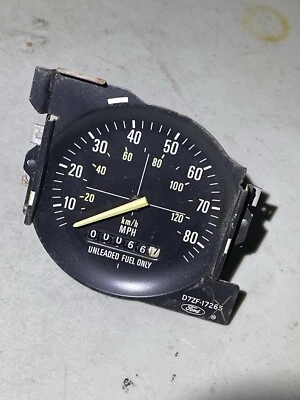 1977 1978 Ford Mustang II ~ 0-80 MPH Speedometer ~ D7ZF-17265 - Image 1 of 2