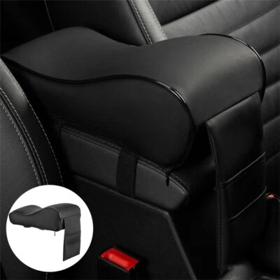 Central Armrest Soft Comfortable Leather Memory Cotton Driving Cushion - Image 1 of 4
