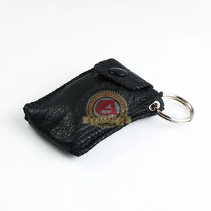 Universal Leather Case Cover with side for Car Truck Auto Remote Smart Key Fob - Picture 1 of 3