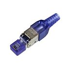 CCTV Ethernet Cable Tool-less Crystal for Head Plug CAT7 RJ45 Connector Tool-les