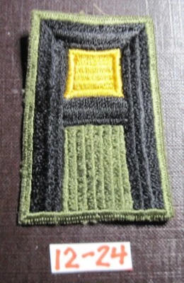 ww2 vintage original  1st ARMY CAVALRY  Branch ribbed weave PATCH no glo - Image 1 of 2