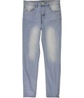 Tags Weekly Womens Two Tone Fitted Jeans, Blue, Small