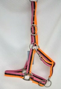 Catago Nylonhalfter Neon Farben Winter Shetty Pony Full, X-Full,  Winter Halfter - Bild 1 von 24