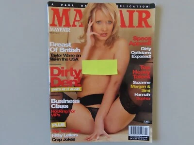2007 PRP Mayfair Vol.42 No.11 Magazine, Retro 2000's Glamour Fashion - Image 1 of 4