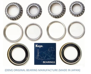 FRONT Wheel OEM (KOYO) Bearing & Seal Set Fit Toyota Pickup 1979-1995 4WD - Picture 1 of 3