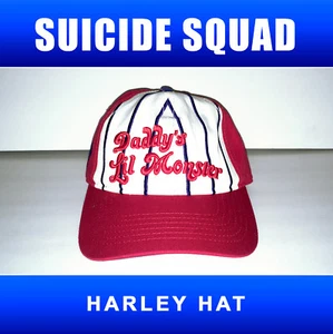 COOLE Suicide Squad Film Harley Quinn Daddys Lil Monster Mütze Kappe Joker Comics LA - Bild 1 von 5