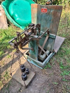 Nostalgische Waage RHEWA 150kg Sackwaage Dezimalwaage Kartoffelwaage 2,5 Kg Gew. - Bild 1 von 20