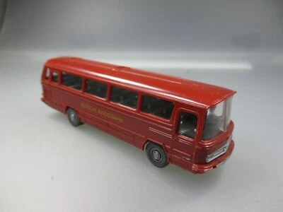WIKING: MB 0 302 Bundesbahn-Bus, Vino Rosso, Acida Hb 1070/2A (Schub132) - Immagine 1 di 4