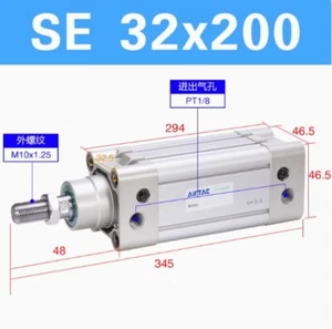 Cilindro estándar SE32X200 AirTAC nuevo 1 pieza - Imagen 1 de 1