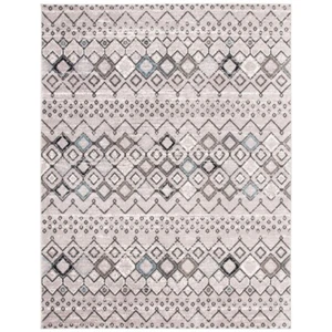 SAFAVIEH Amsterdam AMS108F Light Grey / Brown Rug - Picture 1 of 42