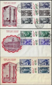 1947 Trieste A Natale Triestino serie completa su busta FDC Ottimo stato MNH** - Imagen 1 de 1