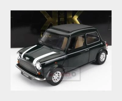 1:12 KK SCALE Mini Cooper Sunroof Rhd 1992 Dark Green White KKDC120071R - Immagine 1 di 2