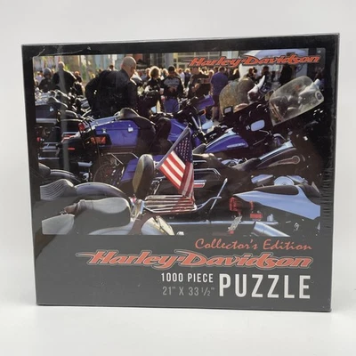 Rompecabezas Harley-Davidson Edición Coleccionista 1000 Piezas 21x33.5” NUEVO Precintado 2015 Foto 1 de 4