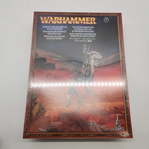 Warhammer AoS Ciudades de Sigmar Dreadlord Hechicera en Dragón Negro Elfo Oscuro NiB - Imagen 1 de 7