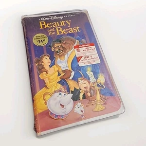 *New & Sealed* | Beauty and the Beast - Black Diamond VHS | HTF Rare Kids Movie - Foto 1 di 8