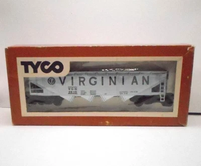 TYCO HO Scale Virginian Hopper Car 2610 Model Railroad Train Vintage - Image 1 of 4