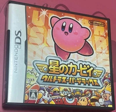 Nintendo DS Kirby Super Star Ultra Game 2008 From Japan w/ Case Working Used - Image 1 of 4