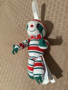 Build A Bear Pfefferminz Faultier Weihnachtsschmuck 6 Zoll Plüsch mit Bandaufhänger - Bild 1 von 7