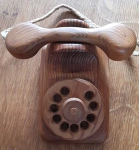 Telefon Holz Madera Holzmanufaktur Spielzeug Norbert Stock - Bild 1 von 3