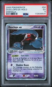 PSA 5 Dusclops Ex Emerald Holo #94 2005 Pokemon 113939534 - Foto 1 di 2