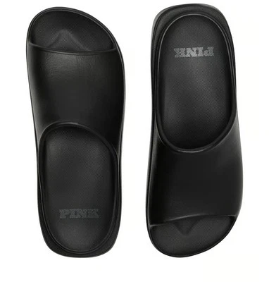 Toboganes de plataforma Victoria’s Secret negros TALLA MEDIANA (7-8) NUEVOS CON ETIQUETAS Foto 1 de 4