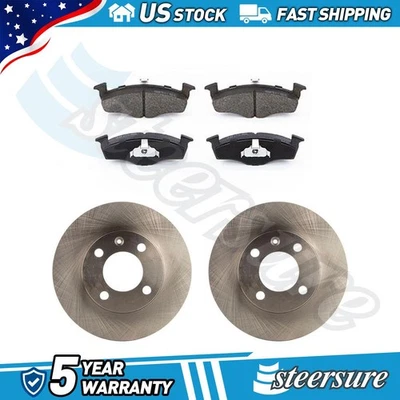 Juego de pastillas de freno de disco delanteras para Volkswagen Derby 1995-1997 Foto 1 de 4